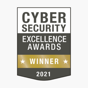 2021 Cybersecurity Excellence Awards winner