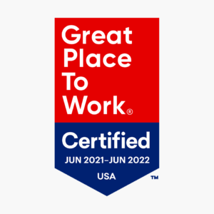 Great Place to Work Certified June 2021 - June 2022