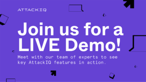 Join us for a live demo