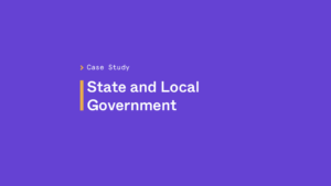State and local government