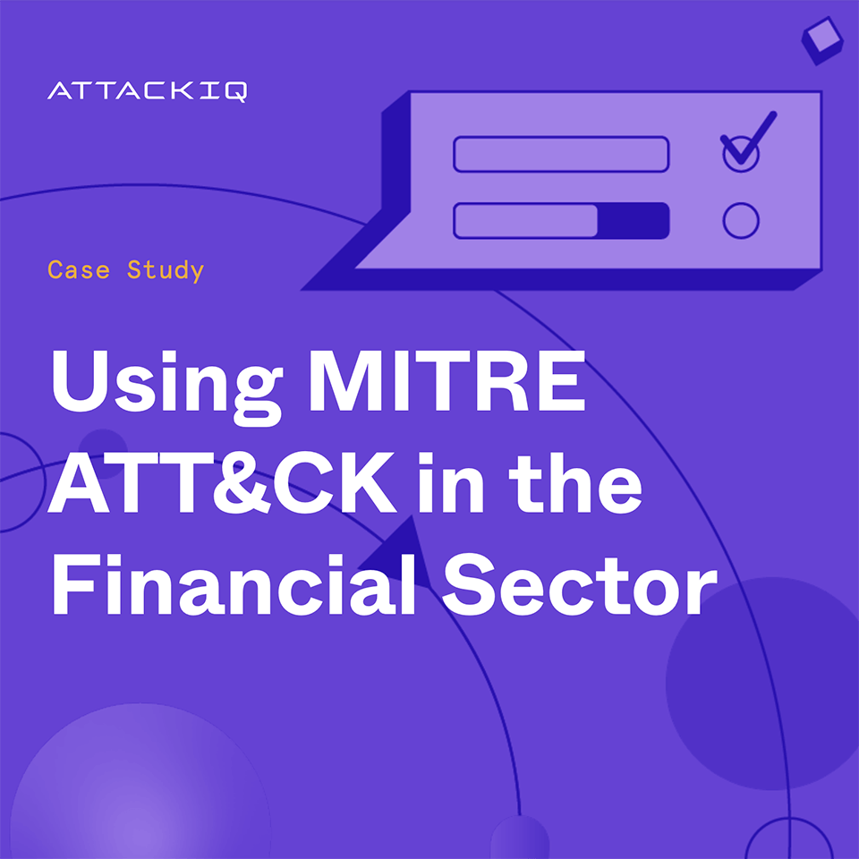 Using MITRE ATT&CK in the financial sector
