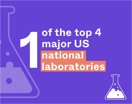 1 of the top 4 major US national laboratories