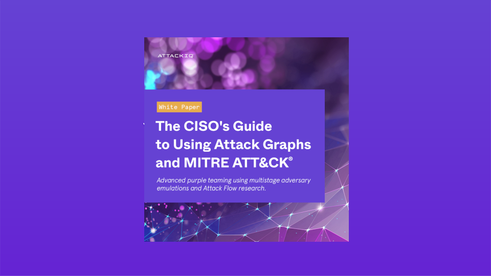 CISO's Guide to using attack graphs and MITRE ATT&CK