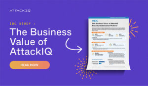 IDC Study: The Business Value of AttacklQ