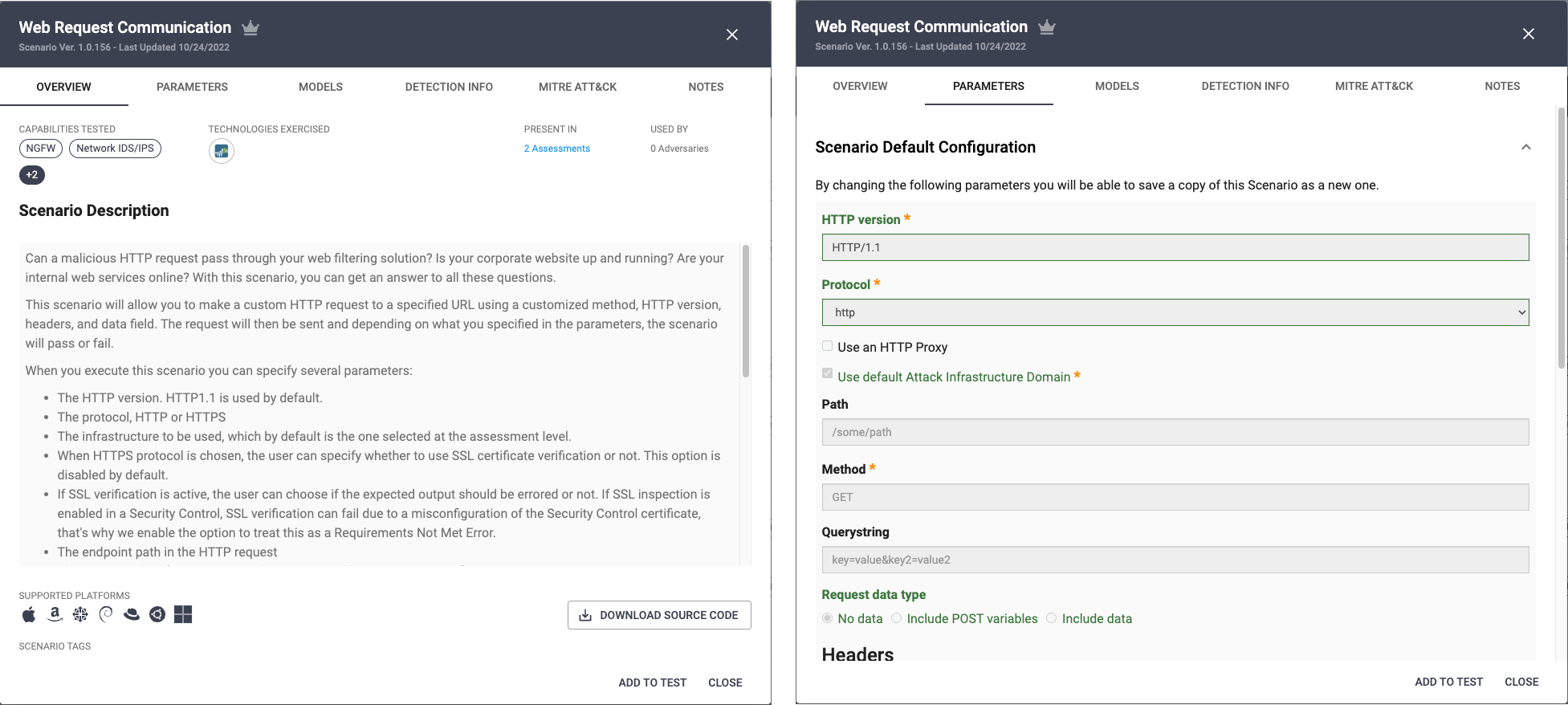 Tex4Shell Web Request Communication & Parameters